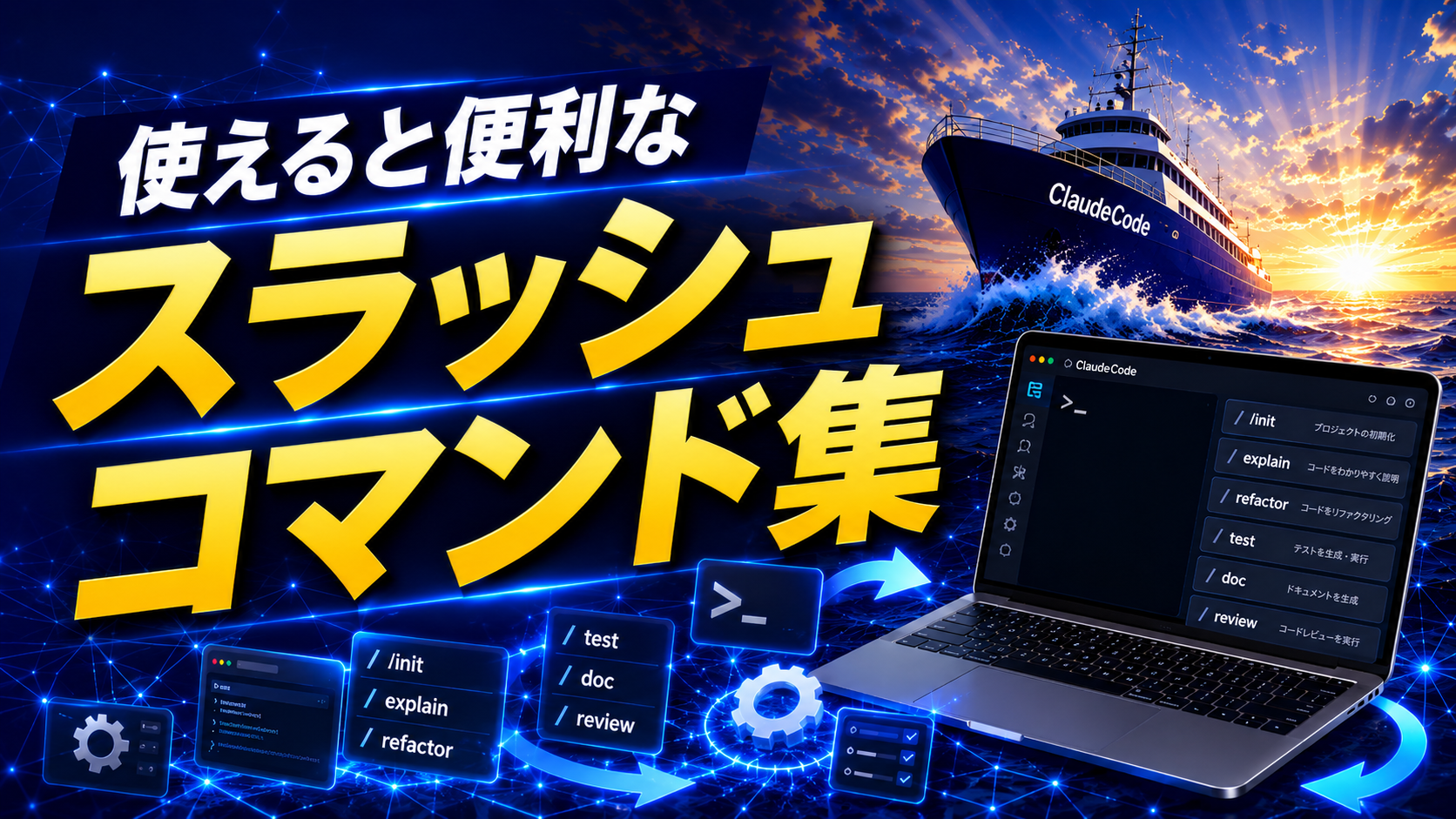 Claude Codeスラッシュコマンド集