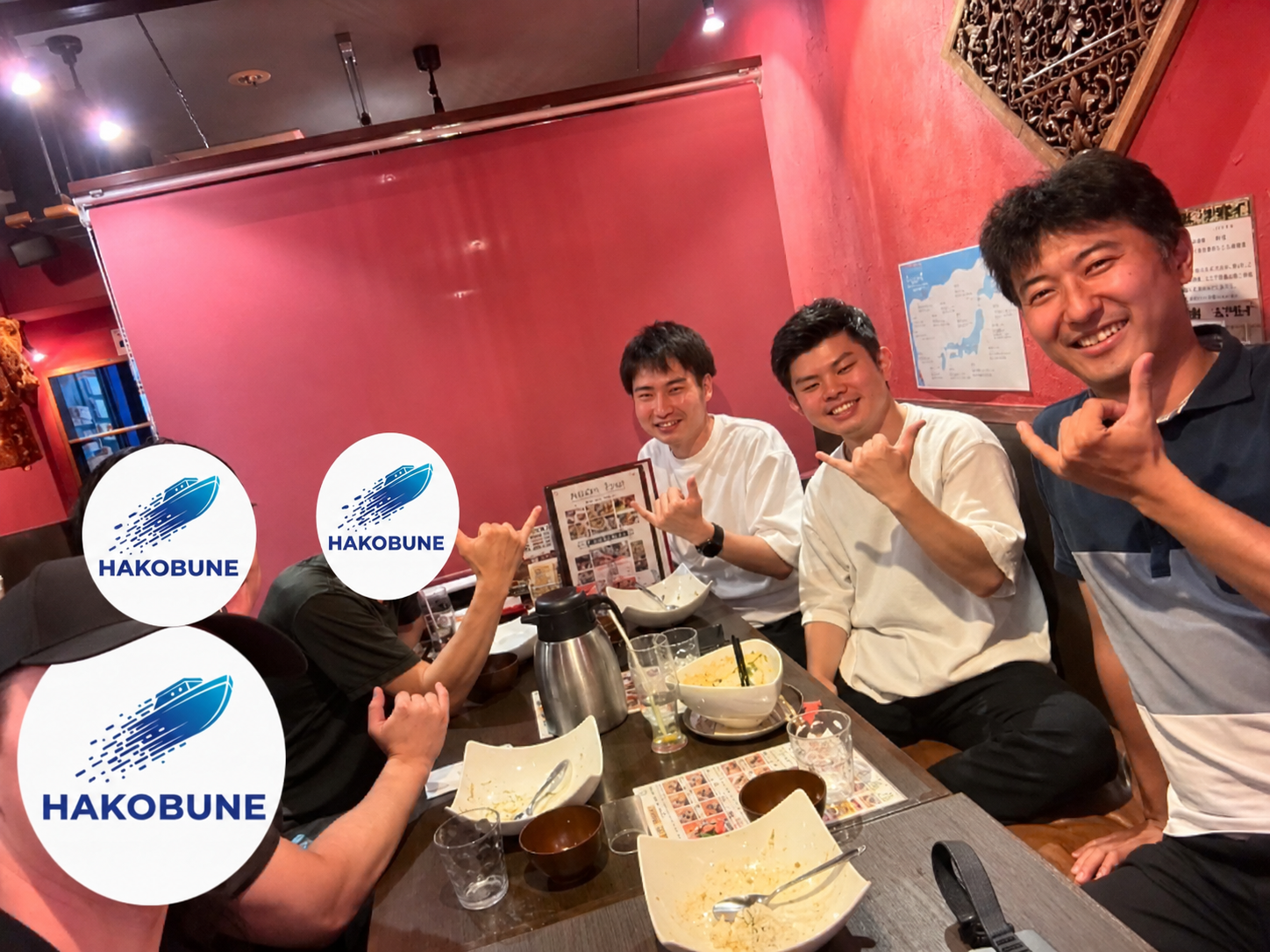 ハコブネ ランチ会 in 池袋の様子