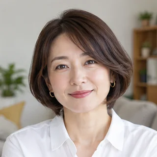 自宅で働くデザイナー（イメージ）